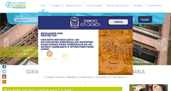 Desktop Screenshot of losmejorescolegios.com